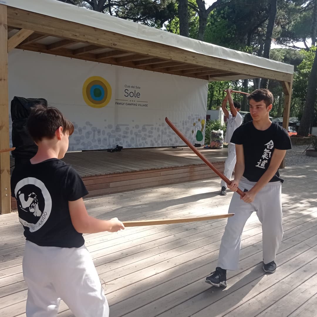 Allenamento con Bokken